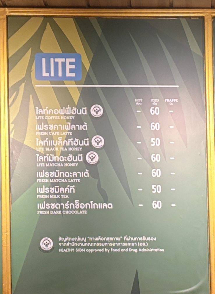 Menu Café Amazon​-1